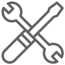 garage door repair icon